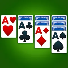 Скачать взлом Solitaire: Classic Card Game (Клондайк Солитер)  [МОД Unlimited Money] - стабильная версия apk на Андроид