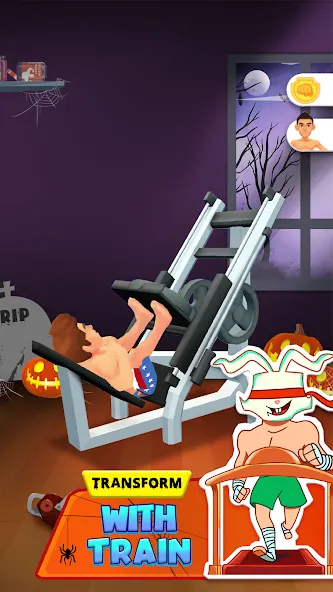 Idle Workout Master: MMA hero (Айдл Воркаут Мастер)  [МОД Много денег] Screenshot 4