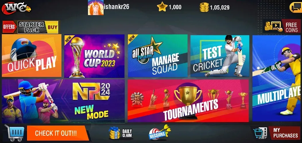 World Cricket Championship 2 (Ворлд Крикет Чемпионшип 2)  [МОД Mega Pack] Screenshot 5