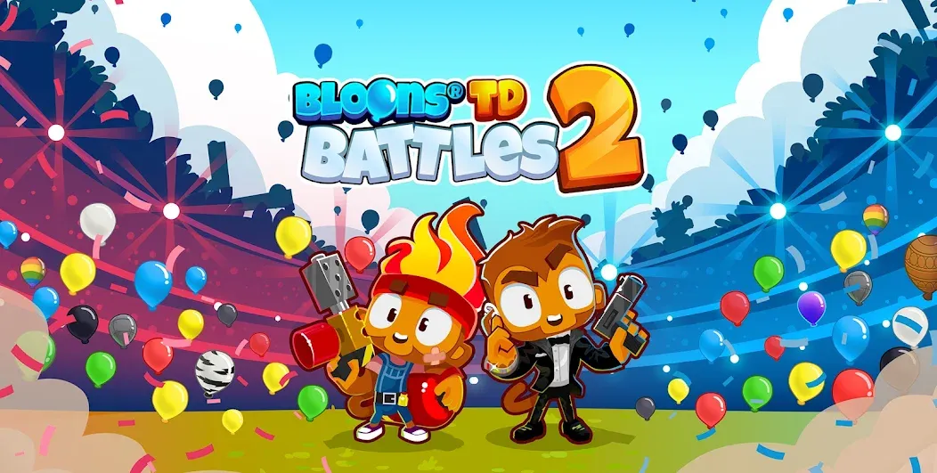 Bloons TD Battles 2 (Блунс ТД Батлс 2)  [МОД Бесконечные деньги] Screenshot 1