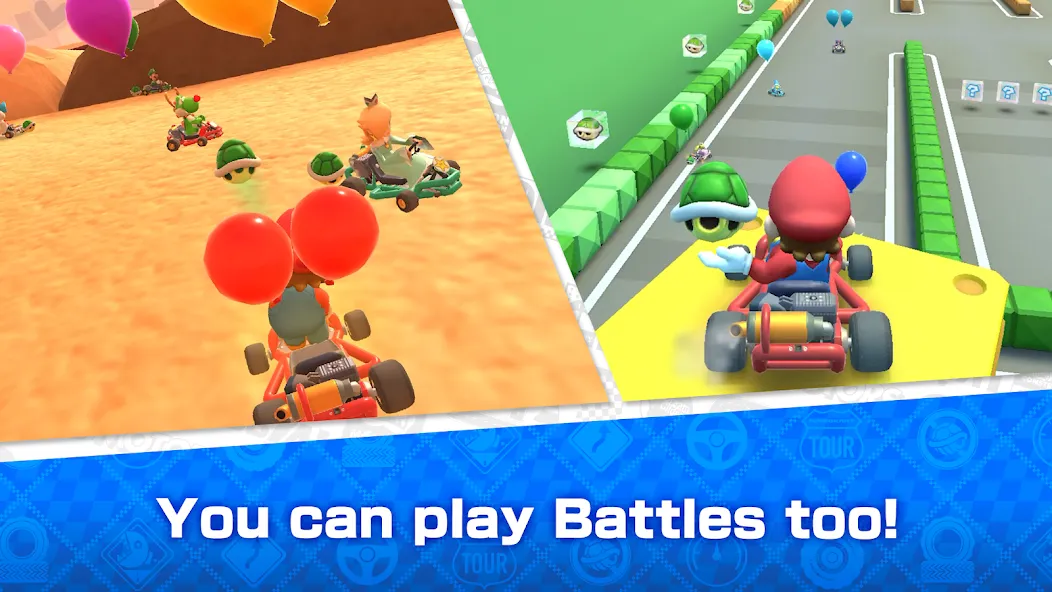 Mario Kart Tour (Марио Карт Тур)  [МОД Все открыто] Screenshot 1