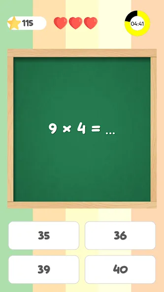 Math Quiz  [МОД Меню] Screenshot 4