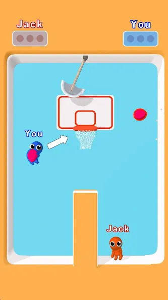 Basket Battle (БаскетБатл)  [МОД Много монет] Screenshot 4