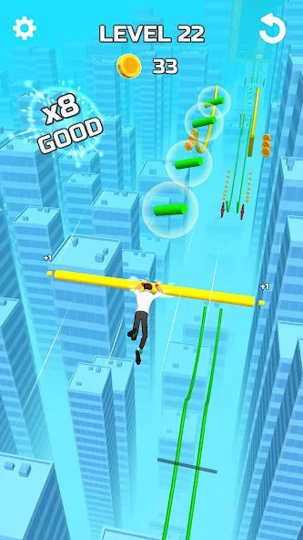 Stunt Rails (тант Рэйлз)  [МОД Mega Pack] Screenshot 1