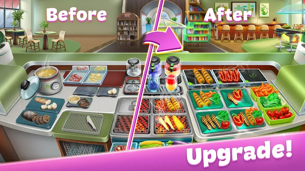 Cooking Fever: Restaurant Game  [МОД Mega Pack] Screenshot 4