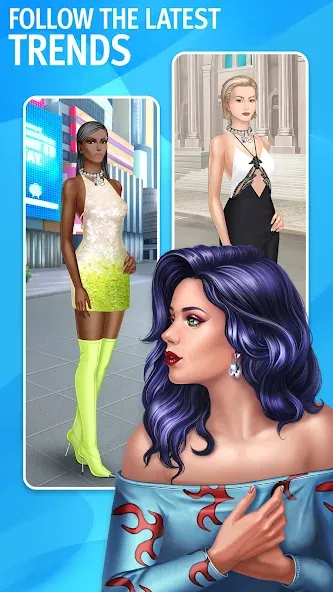 Pocket Styler: Fashion Stars (Покет Стайлер)  [МОД Бесконечные монеты] Screenshot 5