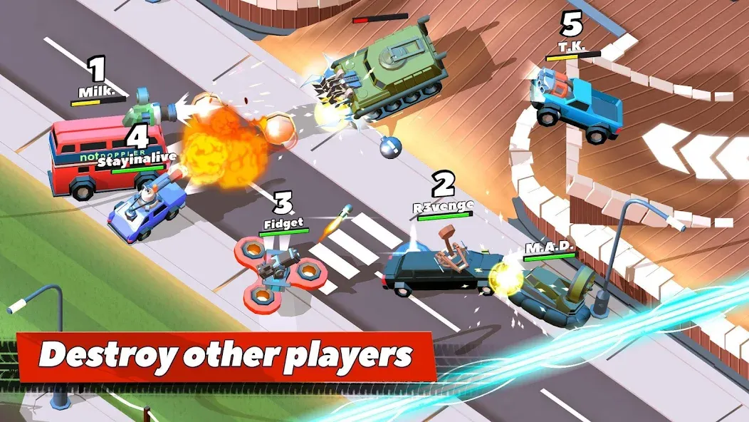 Crash of Cars (Краш оф Карс)  [МОД Mega Pack] Screenshot 1