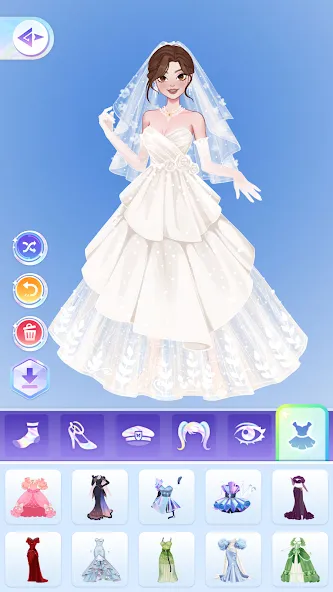 YoYa: Dress Up Fashion Girl (ЙоЯ)  [МОД Mega Pack] Screenshot 3