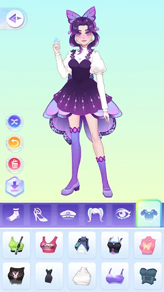 YoYa: Dress Up Fashion Girl (ЙоЯ)  [МОД Mega Pack] Screenshot 5