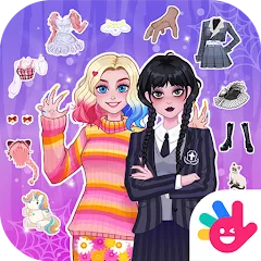 Скачать взлом YoYa: Dress Up Fashion Girl (ЙоЯ)  [МОД Mega Pack] - полная версия apk на Андроид