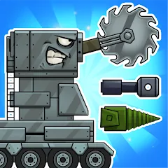 Взломанная Tanks Arena io: Craft & Combat (Танки Арена ио)  [МОД Меню] - последняя версия apk на Андроид