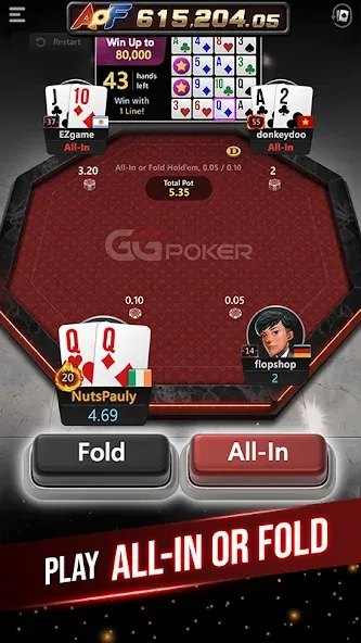 GGPoker UK - Real Online Poker (Покер Великобритания)  [МОД Menu] Screenshot 5