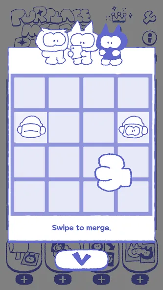 PURPLACE Merge Puzzle (Парплейс Мрдж Паззл)  [МОД Много монет] Screenshot 2