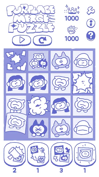 PURPLACE Merge Puzzle (Парплейс Мрдж Паззл)  [МОД Много монет] Screenshot 3