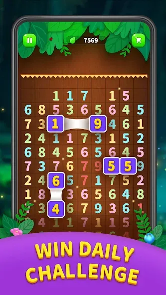 Number Match - Ten Pair Puzzle (Намбер Матч)  [МОД Mega Pack] Screenshot 4