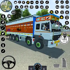 Взлом Indian Heavy Truck Delivery 3D  [МОД Меню] - стабильная версия apk на Андроид