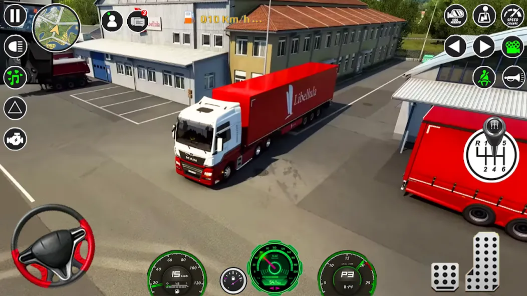 American Cargo City Driving 3D  [МОД Много монет] Screenshot 3