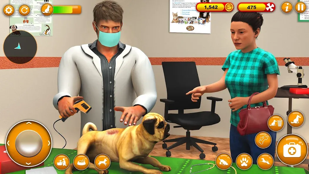 Pet Dog Family Adventure Games  [МОД Menu] Screenshot 4