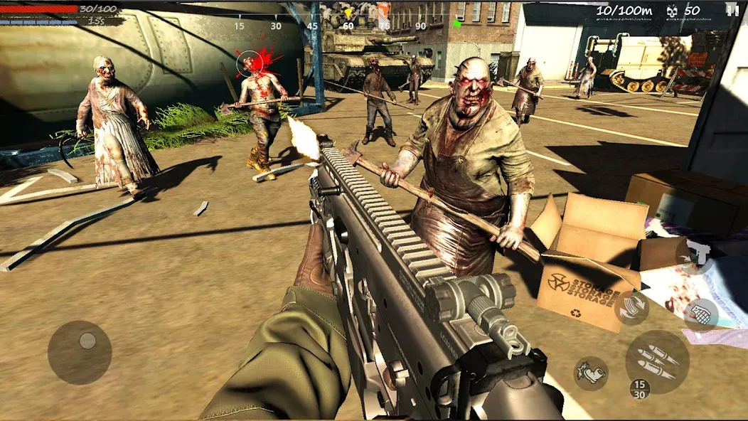 Zombie Game:Trigger Survivor (Зомби Гейм)  [МОД Бесконечные монеты] Screenshot 2