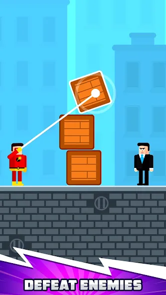 The Superhero League (Зе Суперхиро Лигующ)  [МОД Много денег] Screenshot 1