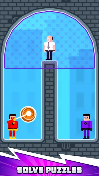 The Superhero League (Зе Суперхиро Лигующ)  [МОД Много денег] Screenshot 2