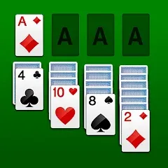 Взломанная Klondike Solitaire (Клондайк солитер)  [МОД Много монет] - последняя версия apk на Андроид