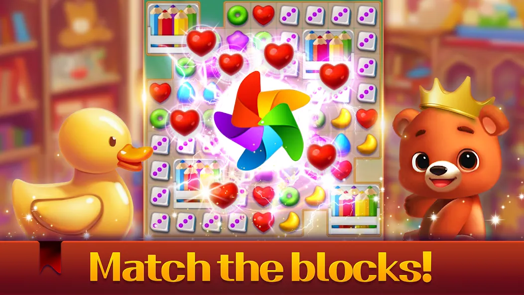 Toy Bear Sweet POP: Match 3 (Той Бир Свит ПОП)  [МОД Menu] Screenshot 2