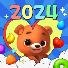 Взломанная Toy Bear Sweet POP: Match 3 (Той Бир Свит ПОП)  [МОД Menu] - последняя версия apk на Андроид