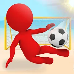 Скачать взлом Crazy Kick! Fun Football game  [МОД Бесконечные монеты] - стабильная версия apk на Андроид