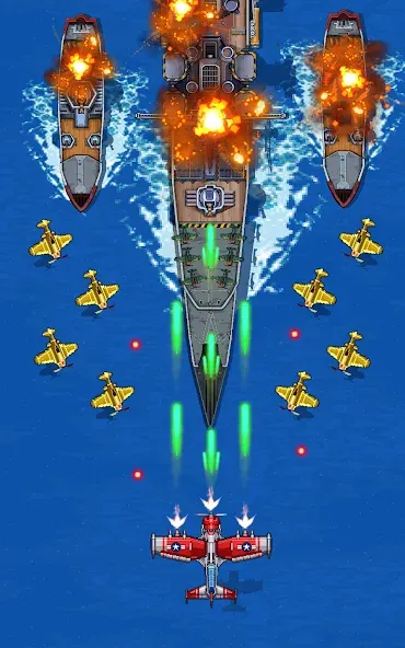 1945 Air Force: Airplane games (тысяча девятьсот сорок пять)  [МОД Unlimited Money] Screenshot 1