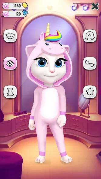 My Talking Angela  [МОД Бесконечные деньги] Screenshot 4