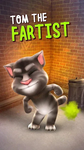 Talking Tom Cat  [МОД Unlocked] Screenshot 3