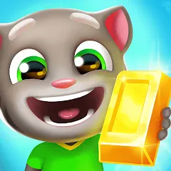 Скачать взломанную Talking Tom Gold Run  [МОД Меню] - последняя версия apk на Андроид