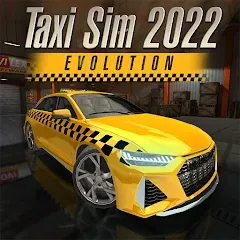 Скачать взлом Taxi Sim 2022 Evolution (Такси Сим 2020)  [МОД Бесконечные деньги] - стабильная версия apk на Андроид