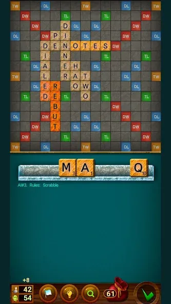 Word Game: Friends Offline  [МОД Menu] Screenshot 1