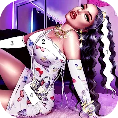Взлом Fun Color:Happy Coloring games  [МОД Menu] - последняя версия apk на Андроид