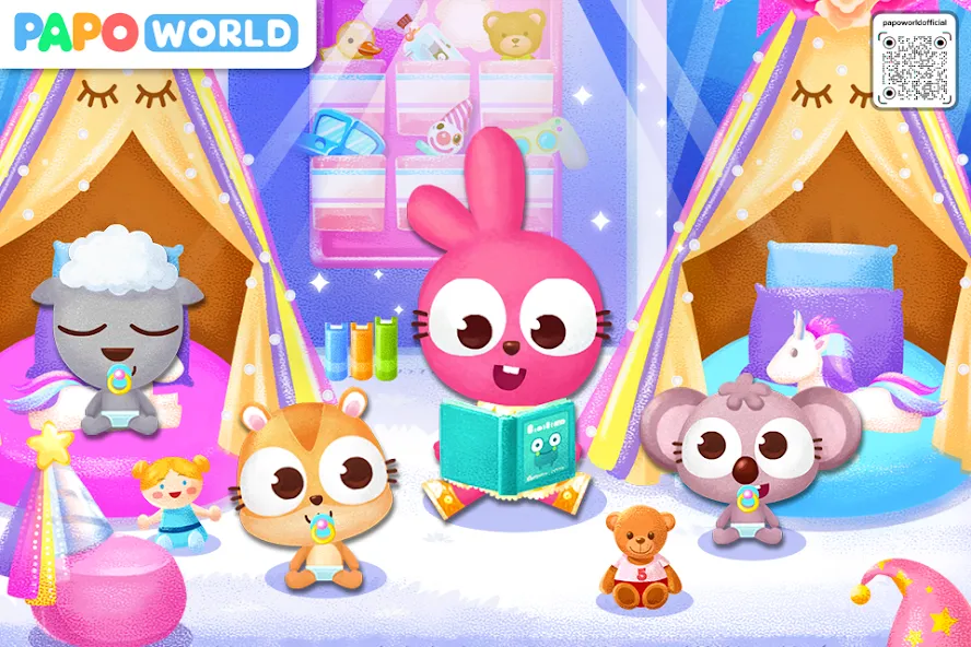 Papo Town Preschool  [МОД Бесконечные деньги] Screenshot 1