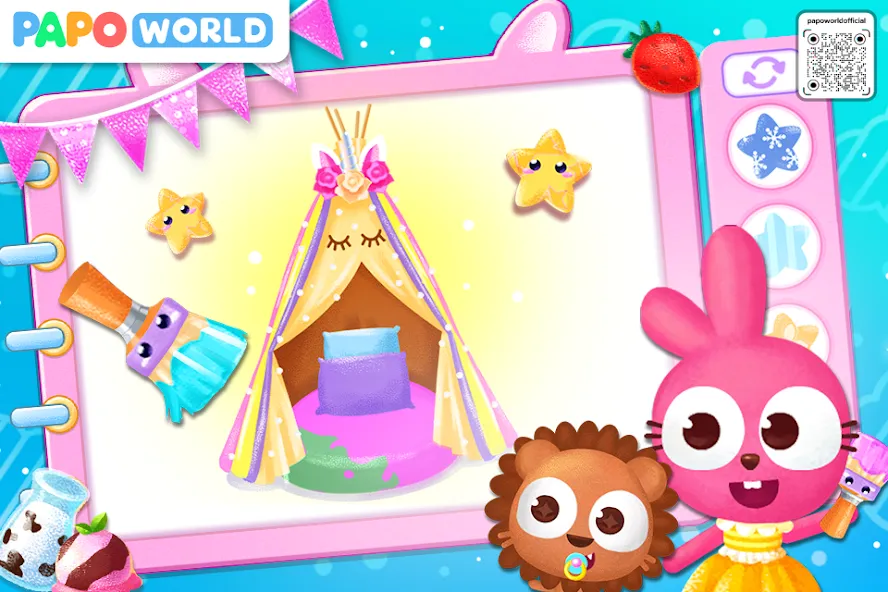 Papo Town Preschool  [МОД Бесконечные деньги] Screenshot 3