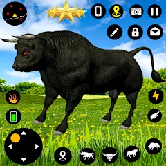 Angry Bull Attack Fight Games