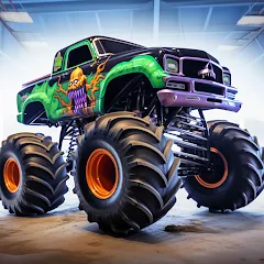 Скачать взлом Monster truck: Extreme racing  [МОД Unlocked] - последняя версия apk на Андроид