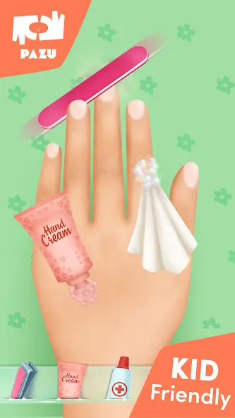 Girls Nail Salon - Kids Games  [МОД Mega Pack] Screenshot 3