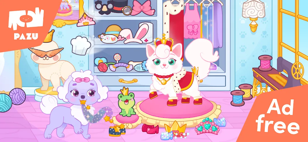 Princess Palace Pets World  [МОД Mega Pack] Screenshot 1