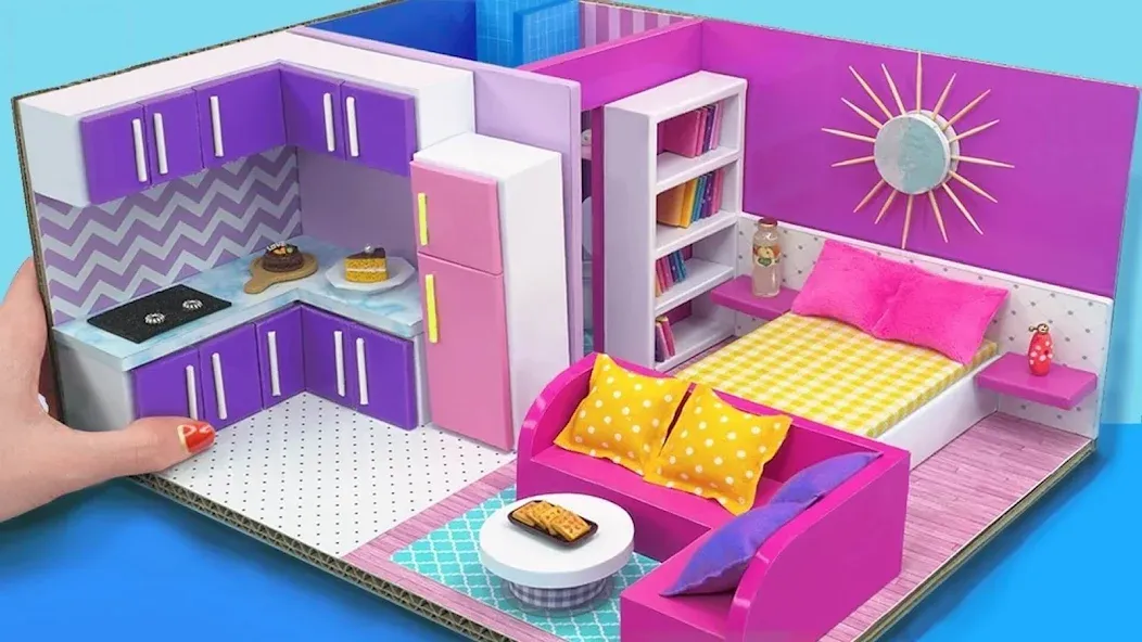 Girl Doll House Design Games (Дизайнерские игры для девочек Домик для кукол)  [МОД Меню] Screenshot 5