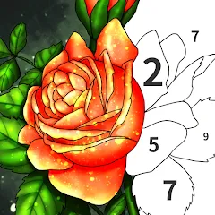 Взломанная Art Coloring - Color by Number  [МОД Бесконечные деньги] - полная версия apk на Андроид