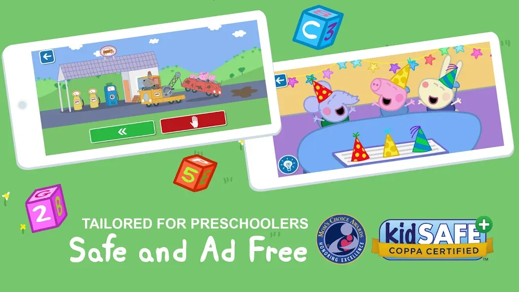 World of Peppa Pig: Kids Games (Мир свинки Пеппы)  [МОД Бесконечные монеты] Screenshot 2