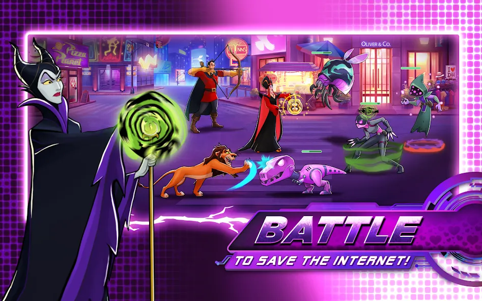 Disney Heroes: Battle Mode (Дисней Хироус)  [МОД Unlocked] Screenshot 1