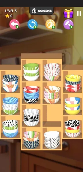 Bowl Sort Bonanza (Боул Сорт Бонанза)  [МОД Unlocked] Screenshot 2