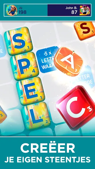 Scrabble® GO - Woordspel (Скрэббл ГО)  [МОД Все открыто] Screenshot 4