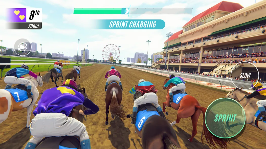 Rival Stars Horse Racing  [МОД Бесконечные деньги] Screenshot 1