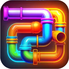 Скачать взлом Pipe Puzzle Connect (Пайп Пазл Коннект)  [МОД Много монет] - стабильная версия apk на Андроид